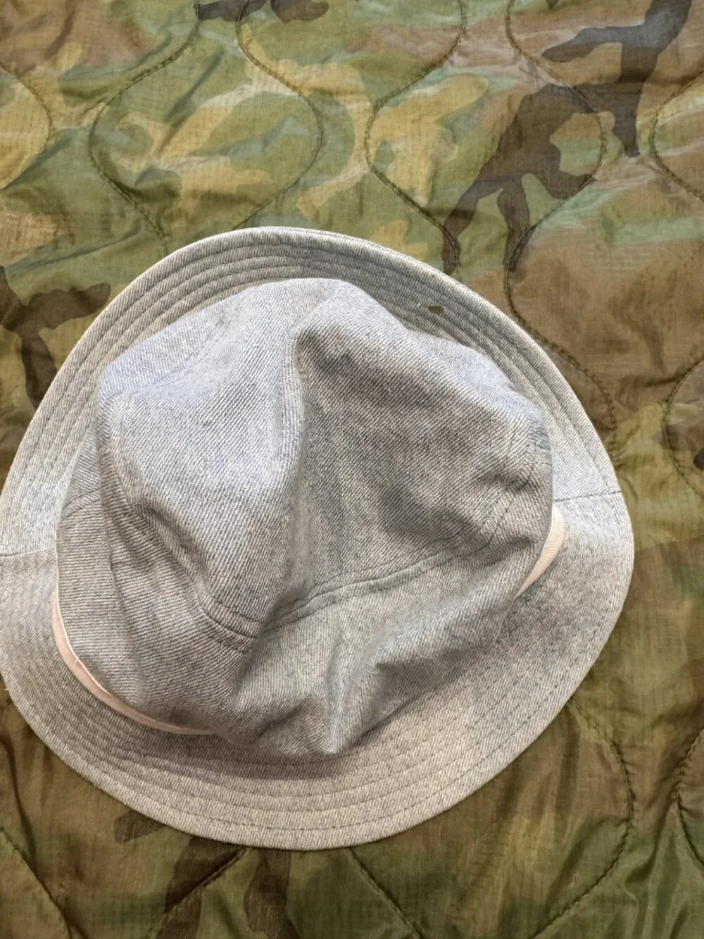 Empyre Bucket Hat Grey Heather Denim